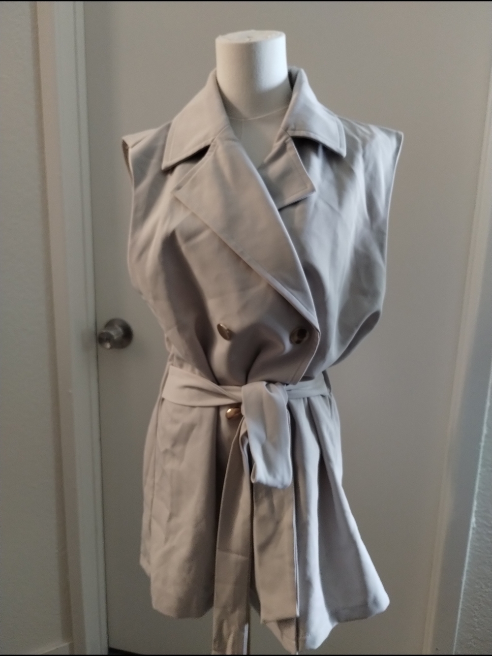 Sweet Rain Cream Collared Top